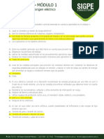 EVALUACION MODULO 1, Factores de Riesgo de Origen Electrico