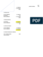 Estado Financiero Utp Trabajo Excel