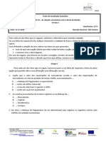 Teste 2 - Avaliação Sumativa - Economia 11.º C - Versão 2