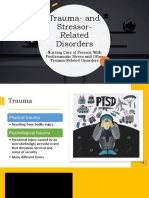 Trauma - and Stressor-Related Disorders