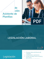 Diapositivas - Asistente de Planillas - Legislación Laboral