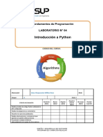 Lab 04 - Introducción A Python Kanna