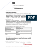 TERMINOS DE REFERENCIA DEL SERVICIO DE TASACIÓN San Jerónimo