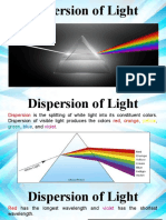 Dispersion of Light