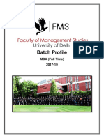 Batch Profile - 2019