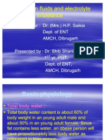 Seminar On Fluids and Electrolyte Imbalance