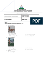 Contoh Soal Bahasa Inggris Kelas 4 SD/MI