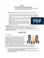 IRS3E Module 2-5E Method (The Catholic Religion and Interreligious Dialogue)