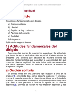 Actitudes Ante La Dirección Espiritual