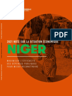 Niger Spring 2021 Economic Update FR