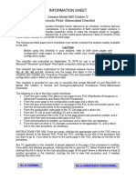 Checklist Citation V Model 560 SN 0001 - 0259 PN 56CLNP-14