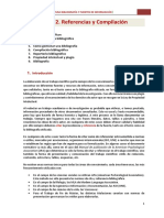 Tema 2 - Referencia y Compilación Bibliografica - 2022