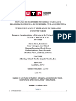 Curso de Planos Y Metrados de Obras de Construcción Proyecto Arquitectónico y Estructural de Vivienda Unifamiliar