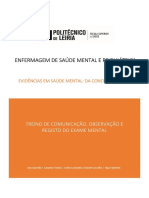 Exercícios Práticos - Final - Treino de Comunicação, Observação e Registo Do Exame Mental