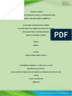 UNIDAD 2 TAREA 2 Transporte, Beneficio Animal y Pos Producción