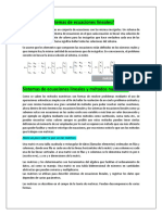 Qué Son Los Sistemas de Ecuaciones Lineales