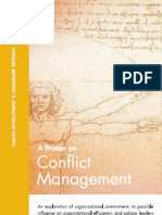 Primer On Conflict Management