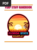 FSRP Staff Handbook