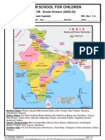 Udgam School For Children: Std. VIII - Social Science (2022-23)