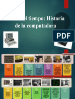 Línea Del Tiempo - Historia de La Computadora