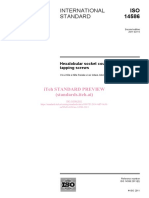 ISO-14586-2011 Hexalobular Socket Countersunk Head