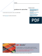 Design of Microbending Deformer For Optical Fiber Weight Sensor