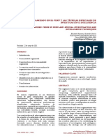 El Crimen Organizado en El Perú Y Las Técnicas Especiales de Investigación E Inteligencia