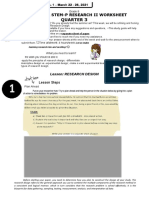 Sdo Laguna Stem-P Research Ii Worksheet: Quarter 3