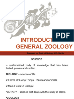 Introduction To Zoology Lecture 2020