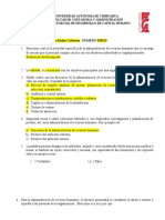 Primer Examen Parcial de Desarrollo de Capital Humano