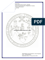 Introducción Al Diseño y Desarrollo Curricular MA.: "Proyecto Educativo Institucional - PEC-"