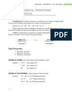 1 - Four Fundamental Operations