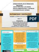 Automatizar y Digitalizar