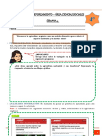 4° Ficha de Reforzamiento Sem.4 - Exp 1 - Ciencias Sociales