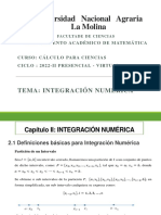 Integración Numérica 2022-2