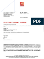 Attestation D'assurance Provisoire