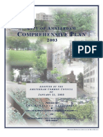 Amsterdam City Comprehensive Plan