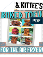 Air Fried Baked Tofu Cookbook