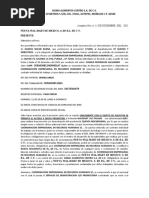 Carta Alex Las Palmas