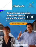 Guía de Aproximación Al Marco Curricular de Educación Básica 2022