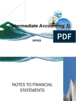 CHAPTER 3 - Notes To Financial Statement