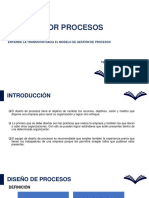 Sesión 8 Diseño de Procesos