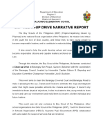 BSP Narrative Report and Pictorials