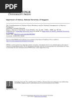 The Transformation of Patron-Client Relations and Its Political Consequences in Postwar Philippines (DORONILLA)