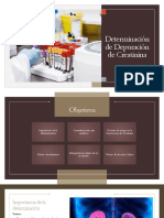 Determinación de Depuracion de Creatinina