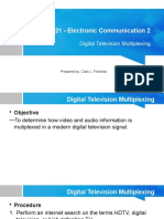 ELX 121 - Digital Television Multiplexing