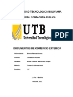 Documento de Comercio Exterior