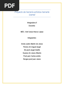Proyecto de Herrería