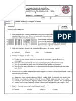 Intervenção 3º Bim. ARTE 6° Ano