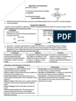 Algorithm and Flowcharts